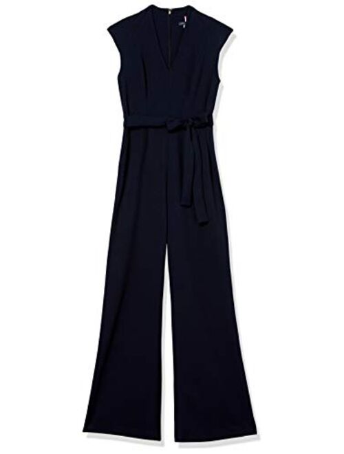 Tommy Hilfiger Women's Bow Tie Jumpsuit