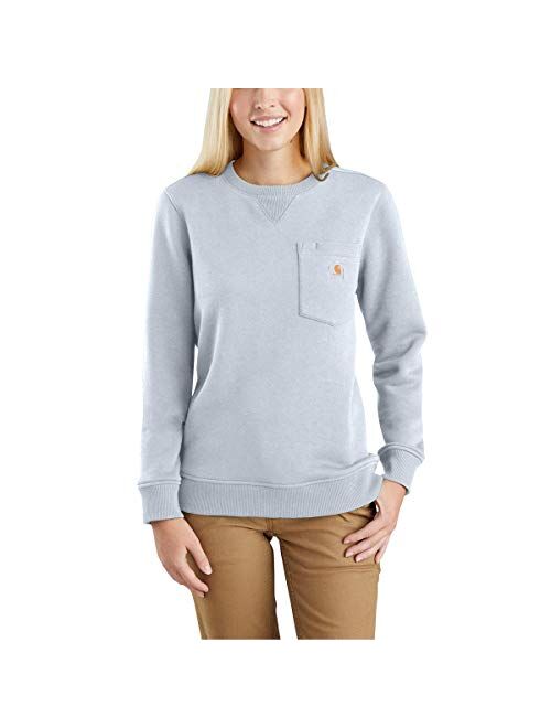 Carhartt Women's Clarksburg Crewneck Pocket Sweatshirt