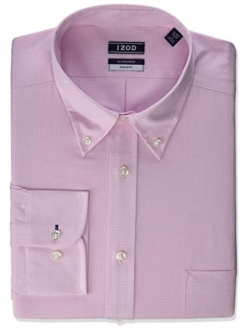 Men's Dress Shirts Regular Fit Stretch Gingham