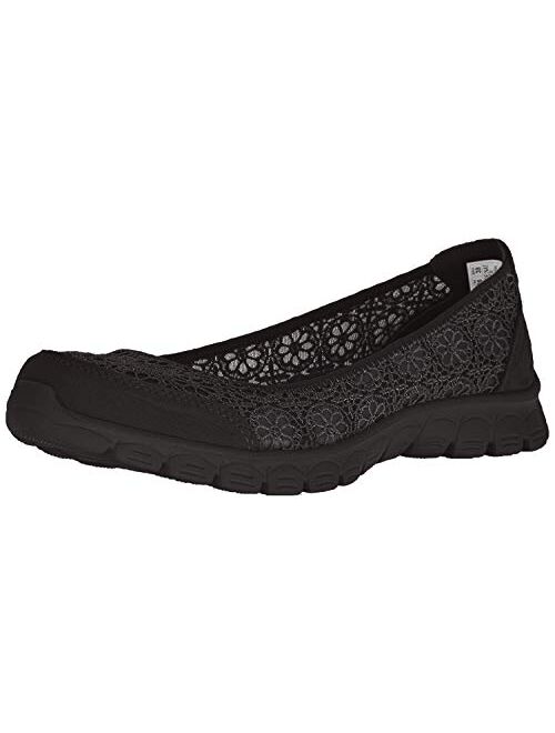 Skechers Sport Women's EZ Flex Flighty Majesty Slip-on Flat