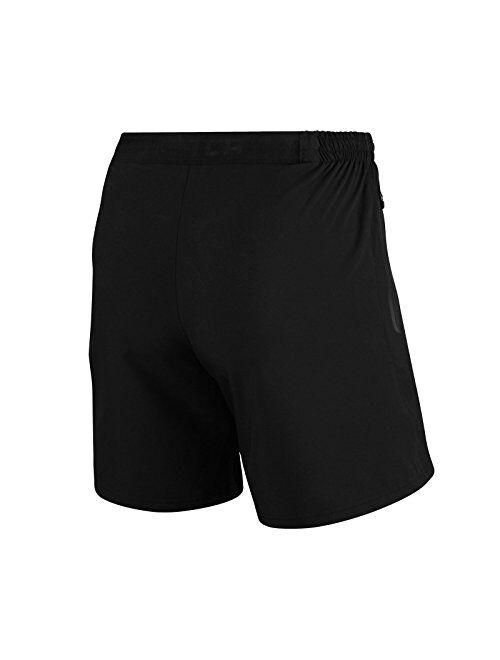 TCA Men's Elite Tech Lightweight Running or Gym Training Shorts with Zip Pockets