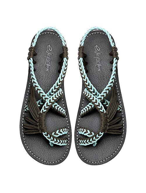 Everelax Women's Flat Sandals