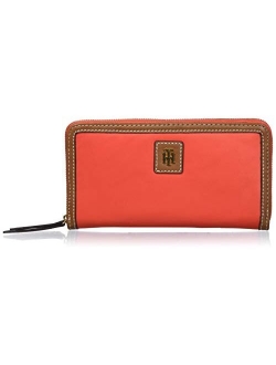 Julia Large Nylon Zip Wallet