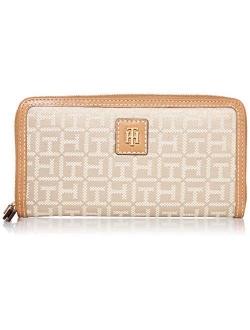 Julia Large Nylon Zip Wallet