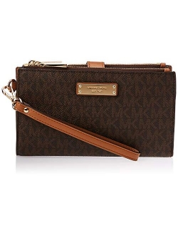 Adele Double-Zip Wristlet 7