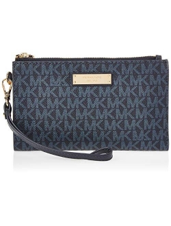 Adele Double-Zip Wristlet 7