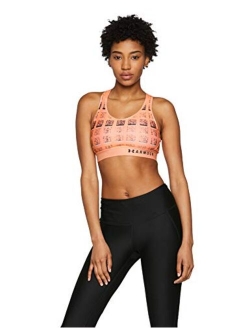 Women's ArmourMid Print Sports Bra