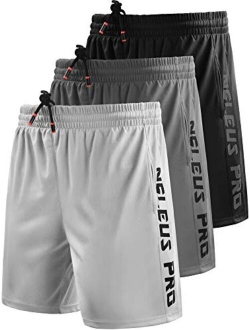 Neleus Men's Lightweight Workout Running Athletic Shorts with Pockets