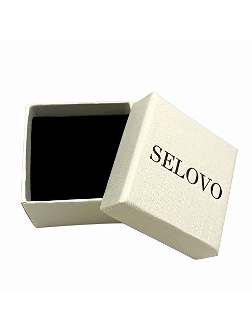 SELOVO Wedding Formal Accessory Cubic Zirconia Brooch Pendant Pin