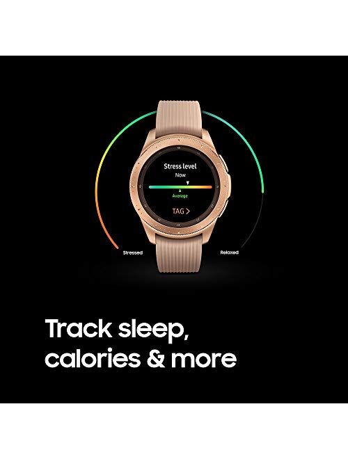 Samsung Galaxy Watch smartwatch (42mm, GPS, Bluetooth) Rose Gold (US Version with Warranty)