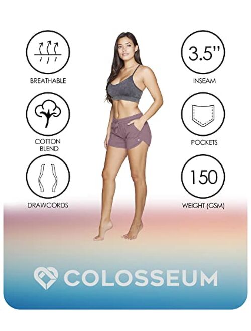 Colosseum Active Simone Cotton Blend Yoga and Running Shorts