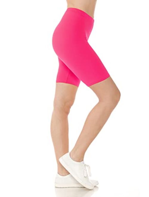 Leggings Depot Fashion Biker Workout Shorts 