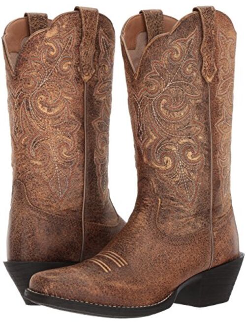 Ariat Women's Round up Square Toe Work Boot