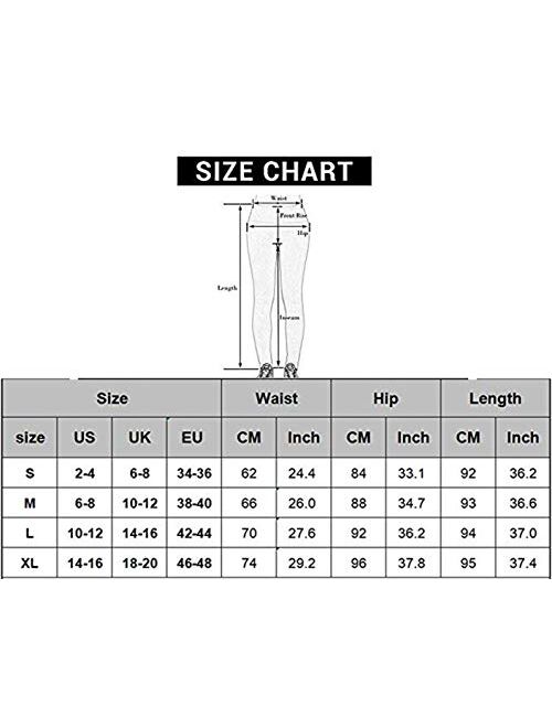 Women's Butt Lifting Leggings, High Waist Yoga Workout Pants Ultra Soft Slim Stretchy Booty Lift Tummy Control Biker Tights