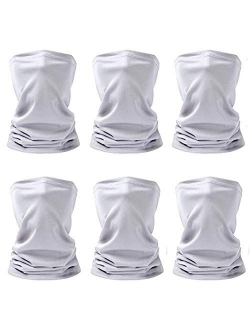 X-CHENG Scarf Balaclava Mask-Neck Gaiter Scarf Mask Sunscreen Breathable Bandanas mask