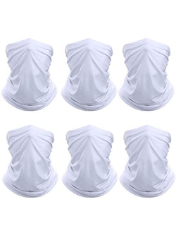 X-CHENG Scarf Balaclava Mask-Neck Gaiter Scarf Mask Sunscreen Breathable Bandanas mask