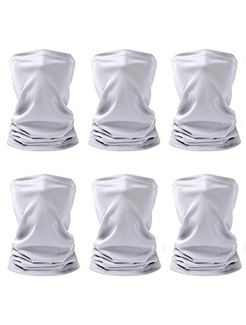 X-CHENG Scarf Balaclava Mask-Neck Gaiter Scarf Mask Sunscreen Breathable Bandanas mask