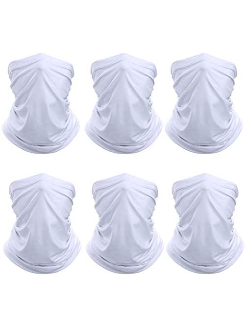 X-CHENG Scarf Balaclava Mask-Neck Gaiter Scarf Mask Sunscreen Breathable Bandanas mask