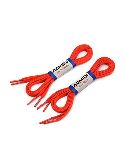 AOMIDI Flat Shoelaces 5/16