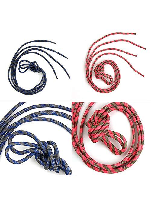 12 Pairs Durable Shoelaces for Boots, Work Boots & Hiking Shoes (Random Assorted Colors)