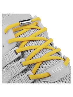 Elastic No Tie Shoe Laces For Adults,Kids,Elderly,System With Elastic Shoe Laces(2 Pairs)