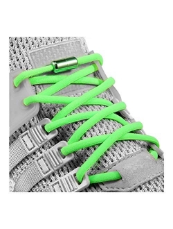 Elastic No Tie Shoe Laces For Adults,Kids,Elderly,System With Elastic Shoe Laces(2 Pairs)