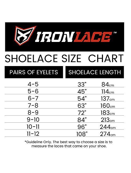 Ironlace Lace (1-Pair)