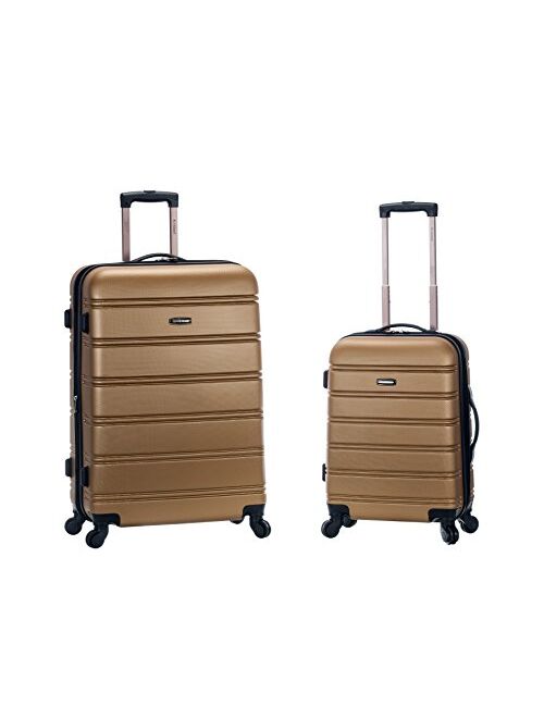 Rockland Melbourne Hardside Expandable Spinner Wheel Luggage