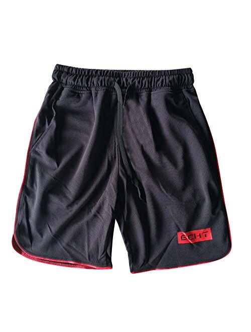 iNoDoZ Men's Sports Training Gym Short Pants Bodybuilding Summer Shorts Workout Fitness Athletic Shorts