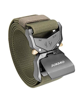 Tactical Belt, Military Style Rigger 1.5 Inches Nylon Webbing Belt with Heavy-Duty Quick-Release Buckle