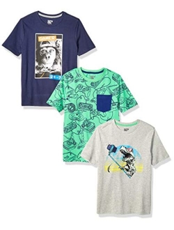 Amazon Brand - Spotted Zebra Boy's Short-Sleeve T-Shirts