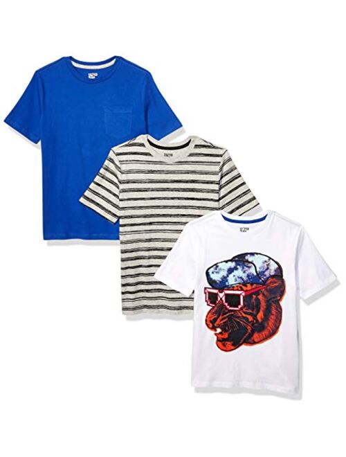 Amazon Brand - Spotted Zebra Boy's Short-Sleeve T-Shirts