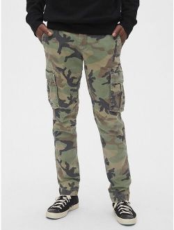 Sky Blue Camouflage Military BDU Pants Cargo Fatigues Fashion Trouser Camo  Bottoms
