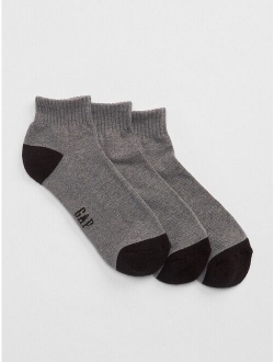 Quarter Crew Socks (3-Pack)