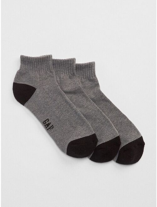 GAP Quarter Crew Socks (3-Pack)