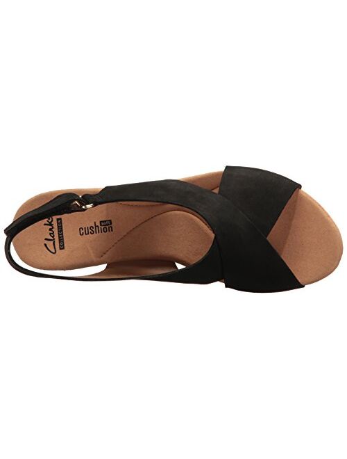 Clarks Women's Annadel Eirwyn Wedge Sandal