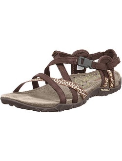 Terran Lattice Nubuck Leather Hook and loop Sandal