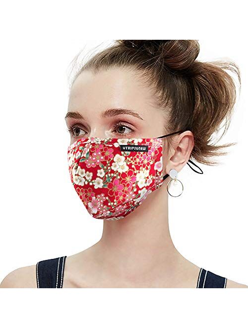 Anti Pollution Dust Mask Washable and Reusable PM2.5 Cotton Face Mouth Mask Protection from Germ Pollen Allergy Respirator Mask