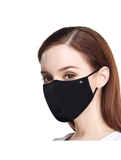 Novotel Mouth Face Cotton Balaclavas Reusable Fashion Cute Adjustable Half Cloth for Sports, RunningOutdoor Windproof