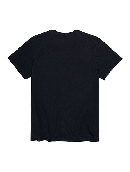 Black 'Father' Letter Game Tee - Men