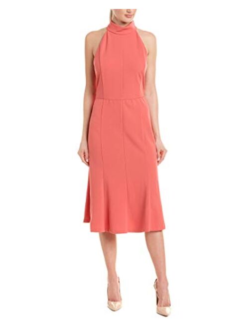 Donna Morgan Women's Midi-Length Halter Dress