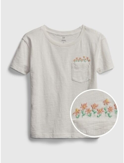 Kids Print Pocket T-Shirt