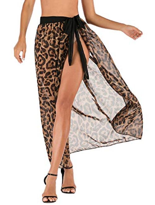 Chalier Swimsuit Cover Ups for Women Sarong Wraps Skirts Summer Swimwear Cover Up for Swimming Pool Home Wear