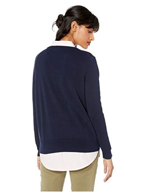 J.Crew Mercantile Women's Long-Sleeve Cotton Le Weekend Graphic Sweater