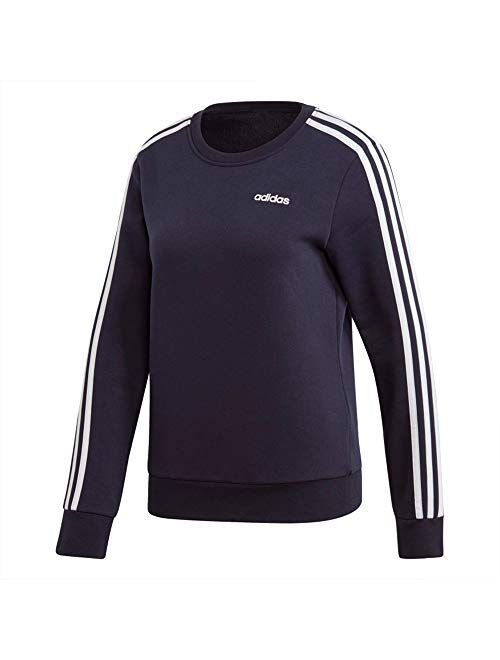 adidas Women's Essential 3-stripes Fleece Sweatshirt