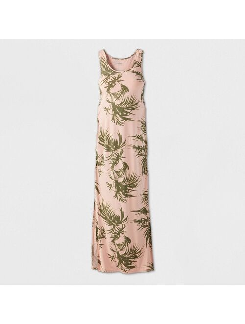 Maternity Printed Sleeveless Essential Knit Dress - Isabel Maternity by Ingrid & Isabel