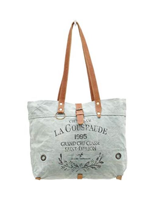 Myra Bags La Couspaude Upcycled Canvas Tote Bag M-0814