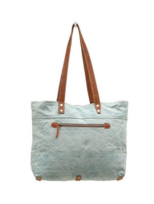 Myra Bags La Couspaude Upcycled Canvas Tote Bag M-0814