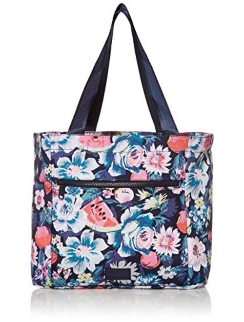 Vera Bradley Recycled Lighten Up Reactive Drawstring Family Tote Bag