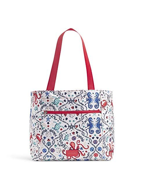 Vera Bradley Recycled Lighten Up Reactive Drawstring Family Tote Bag